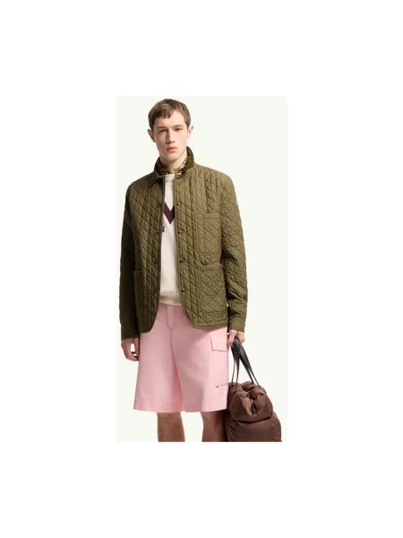 Kurtka koszulowa Moncler zielona