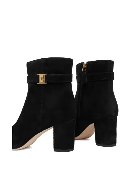 Боти до глезена Lauren Ralph Lauren черно