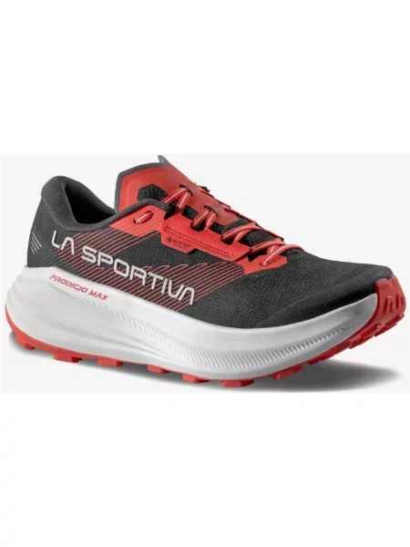 Buty do biegania La Sportiva Prodigio Max GORE-TEX czarny czerwony biały