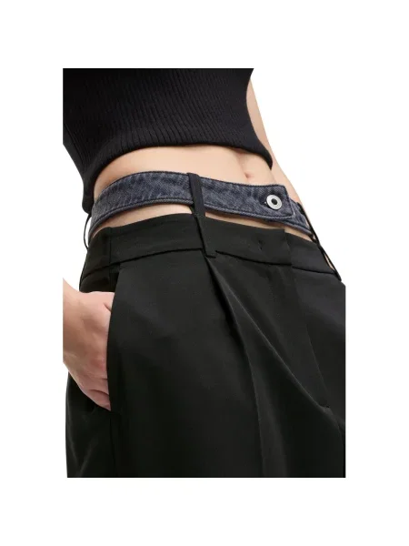 Nohavice Karl Lagerfeld Jeans čierna