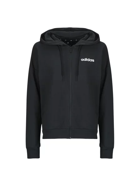 Frotir majica Adidas crna