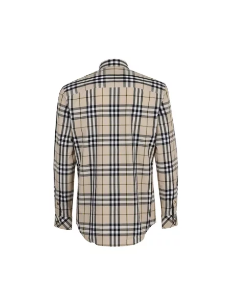 Koszula Burberry beżowa