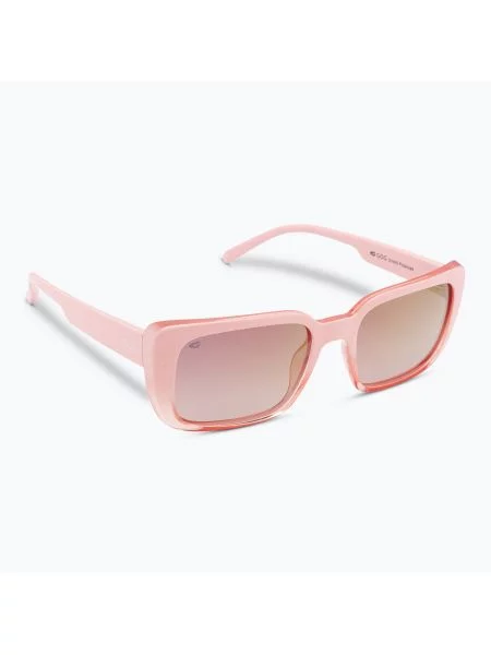 Okulary przeciwsłoneczne GOG Vesper dusty pink/purple mirror różowe