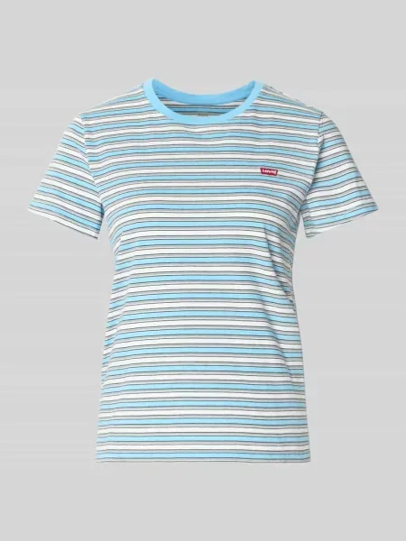 T-shirt z naszywką z logo PERFECT TEE' Levi's błękitna