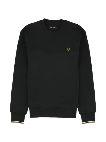 Hanorac Fred Perry cu broderie negru