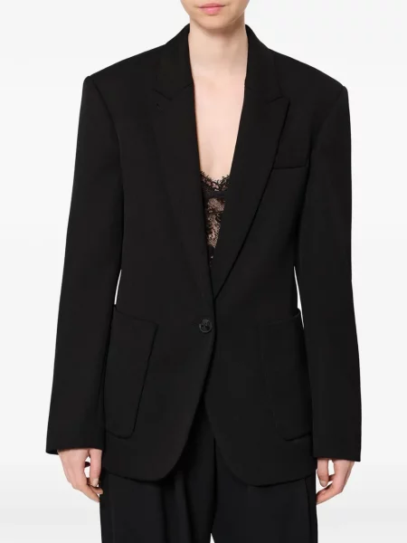 Geacă Isabel Marant de lână negru