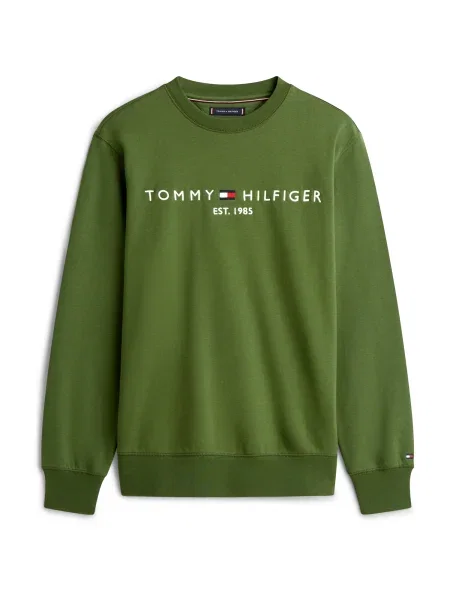 Tommy Hilfiger Mikina Logo zelená