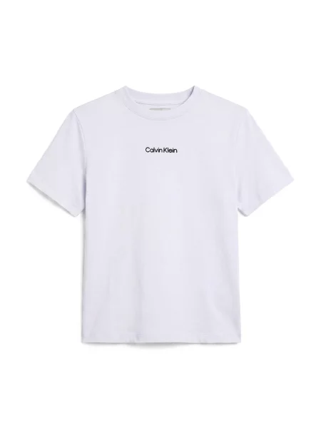 Calvin Klein Tričko pastelová fialová černá