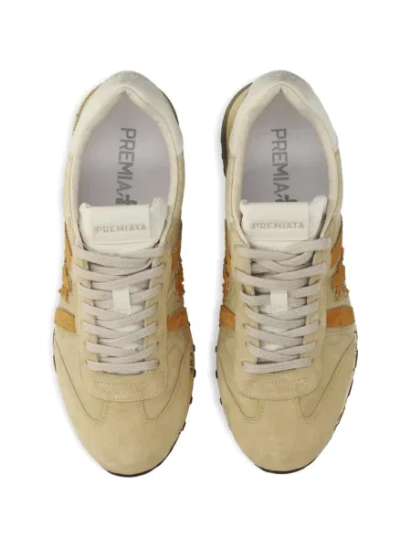 Sneakerși Premiata cu șireturi din dantelă