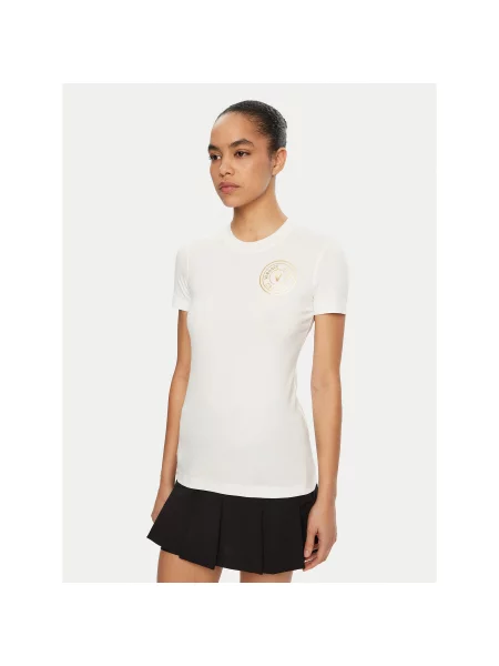 Versace Jeans Couture Marškinėliai Regular Fit balta