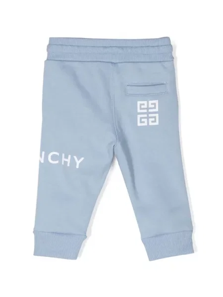 Spodnie dziecięce Givenchy niebieskie