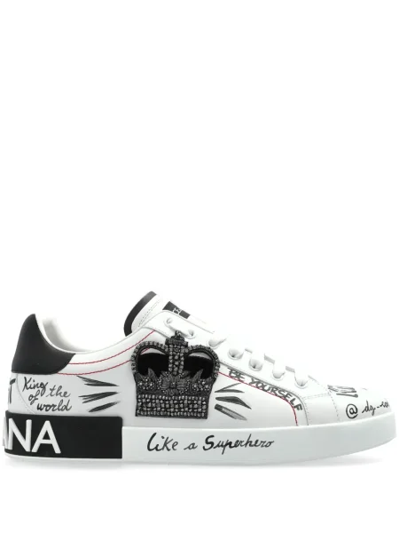 Sneakerși Dolce & Gabbana alb