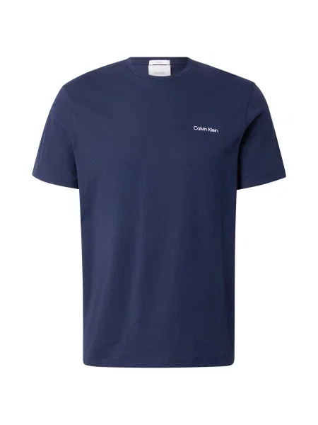 Calvin Klein Tricou Micro Logo Bleumarin albastru