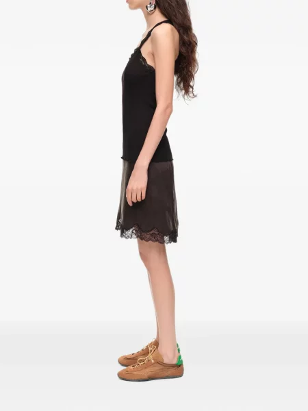 Top Bimba Y Lola cu bretele negru