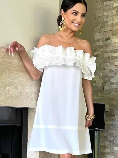 Rochie Amore Amore alb