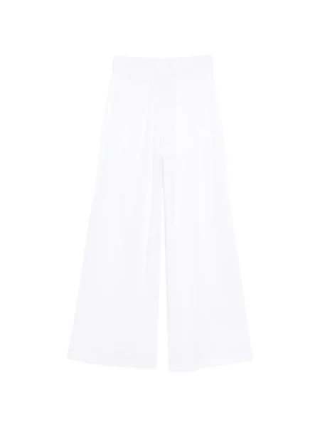 Pantaloni Semicouture alb