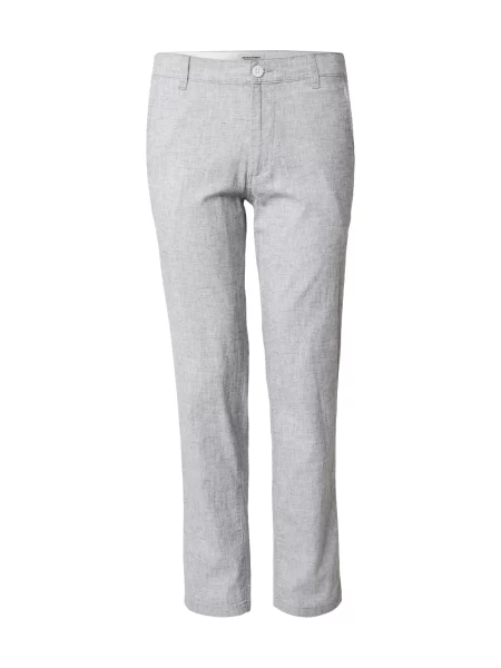 JACK & JONES Chino hlače JPSTOLLIE JJDAVE melange plava