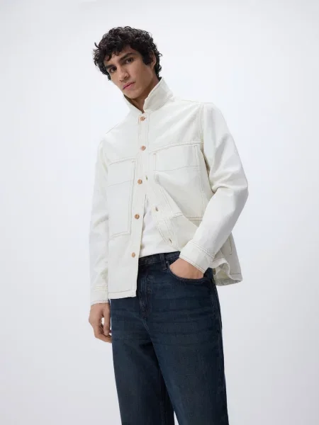 Reserved Джинси relaxed straight indigo jeans 