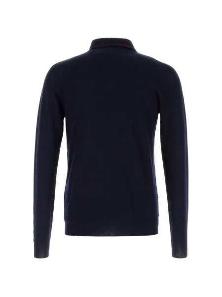 Μάλλινο polo Balenciaga μπλε