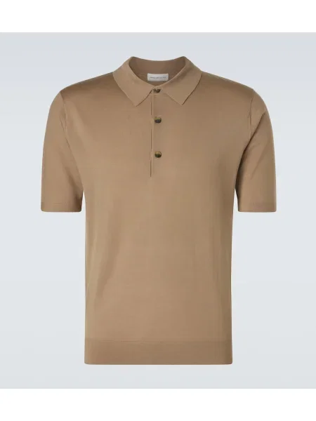 Polo Dries Van Noten de lână bej