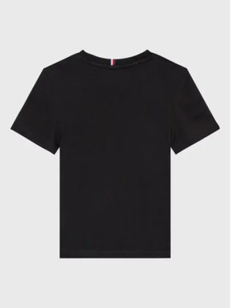 Dětské tričko Tommy Hilfiger černé