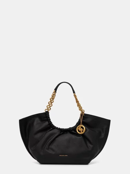 MICHAEL Michael Kors geantă tote pentru femei din piele Indie negru