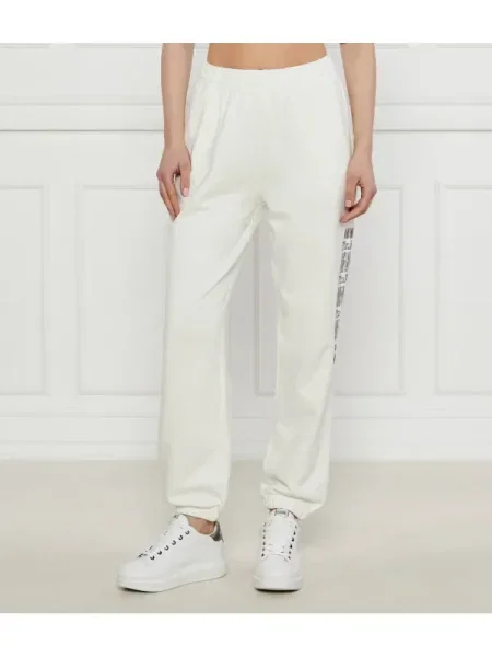 Pinko Pantaloni de trening alb