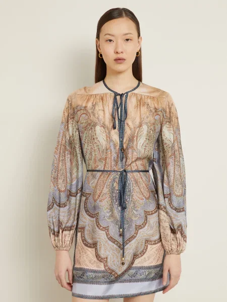 Zimmermann Sukienka Plażowa Wanderlust blau niebieska