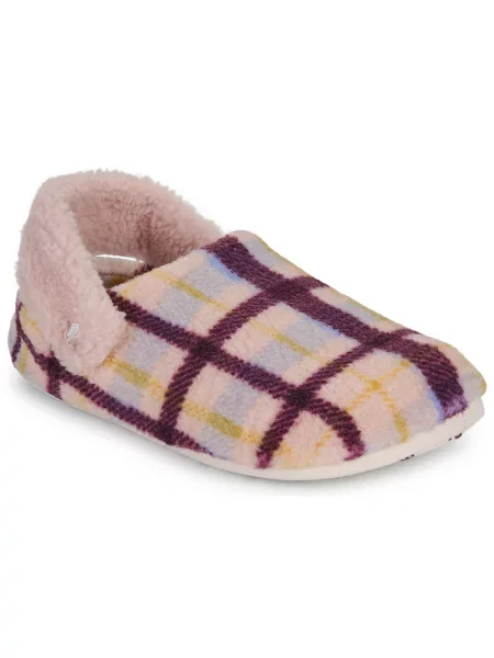 Klasične nogavice Crocs s karirastim vzorcem bež