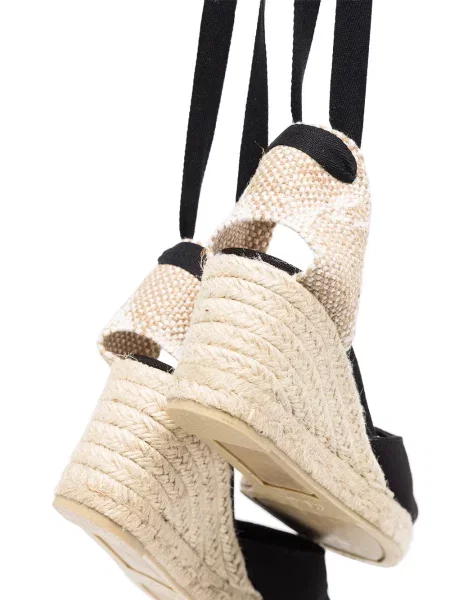 Éksarkú espadrilles Castaner fekete