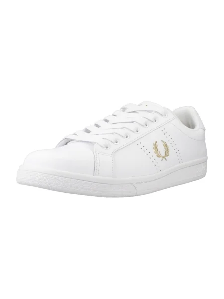 Pantofi Fred Perry din piele alb