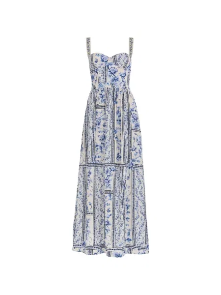 Rochie Agua Bendita cu model floral cu imagine