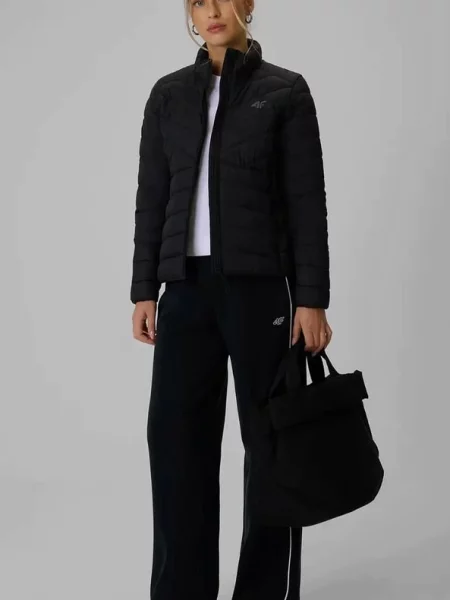 4F kurtka pikowana puchowa CITY JACKETS L czarna