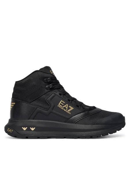 Emporio Armani Ice Altura cipő teljes fekete/arany színben Ice Altura fekete