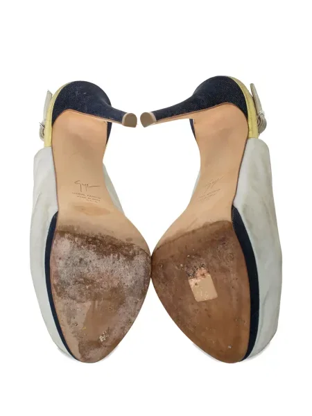 Sandale Giuseppe Zanotti cu platformă gri