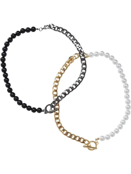 Colier Urban Classics alb