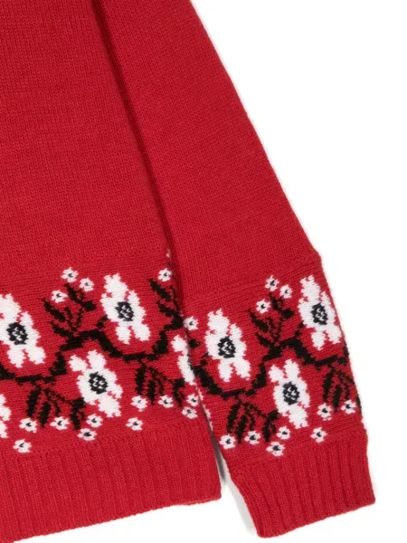 Sweter dziecięcy Il Gufo czerwony