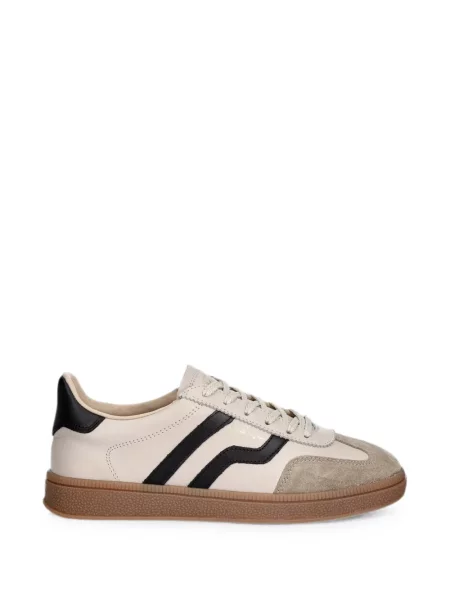 Sneakerși Gant cu șireturi din piele de căprioară