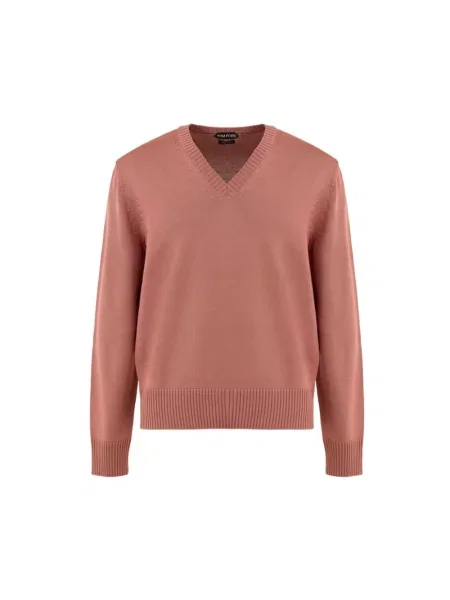 Sweter Tom Ford wełniany różowy