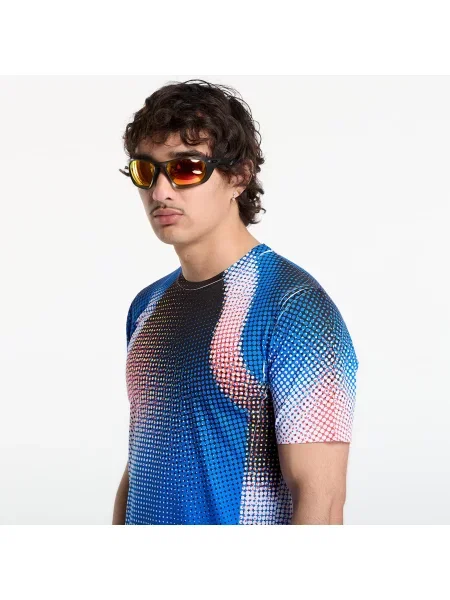 Tricou SOAR Printed Tech T Blue/ Black Dots L negru