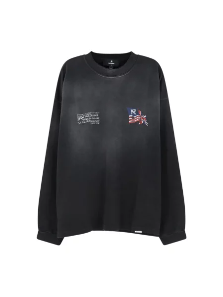 Długa bluza Represent z długim rękawem czarna