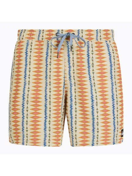 Мъжки шорти за плуване Quiksilver Remade Mix Volley 16 oyster white бяло