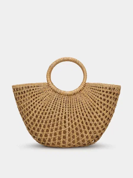 INTERTOP MAVKA Сумка Целюлоза бежевий