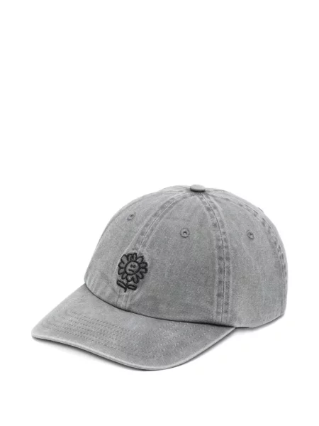 Șapcă Sunflower cu broderie cu model floral gri