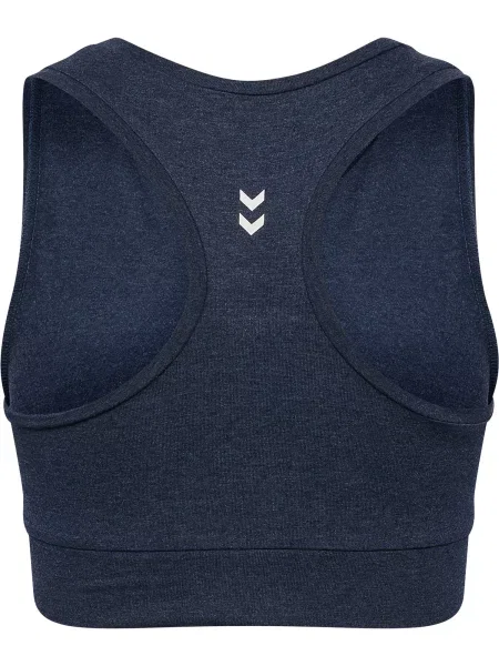 Hummel Športový top Pulse námornícka modrá biela
