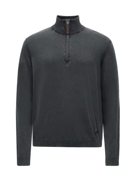 INDICODE JEANS Pulover Arkmill amestecat gri