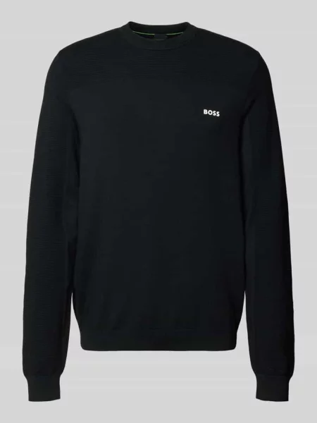 BOSS Sweter Momentum-X CN czarny