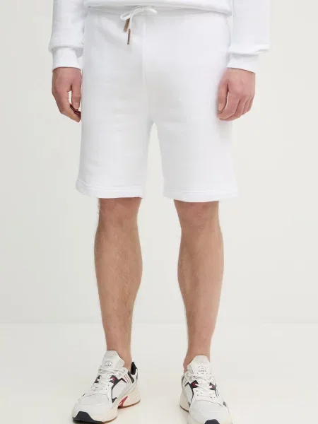 Trussardi pantaloni scurți din alb