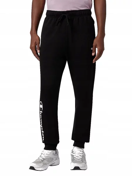 Spodnie dresowe do treningu Champion Robbed Cuffed Pants czarne