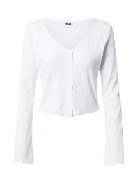 Urban Classics Geacă tricotată alb